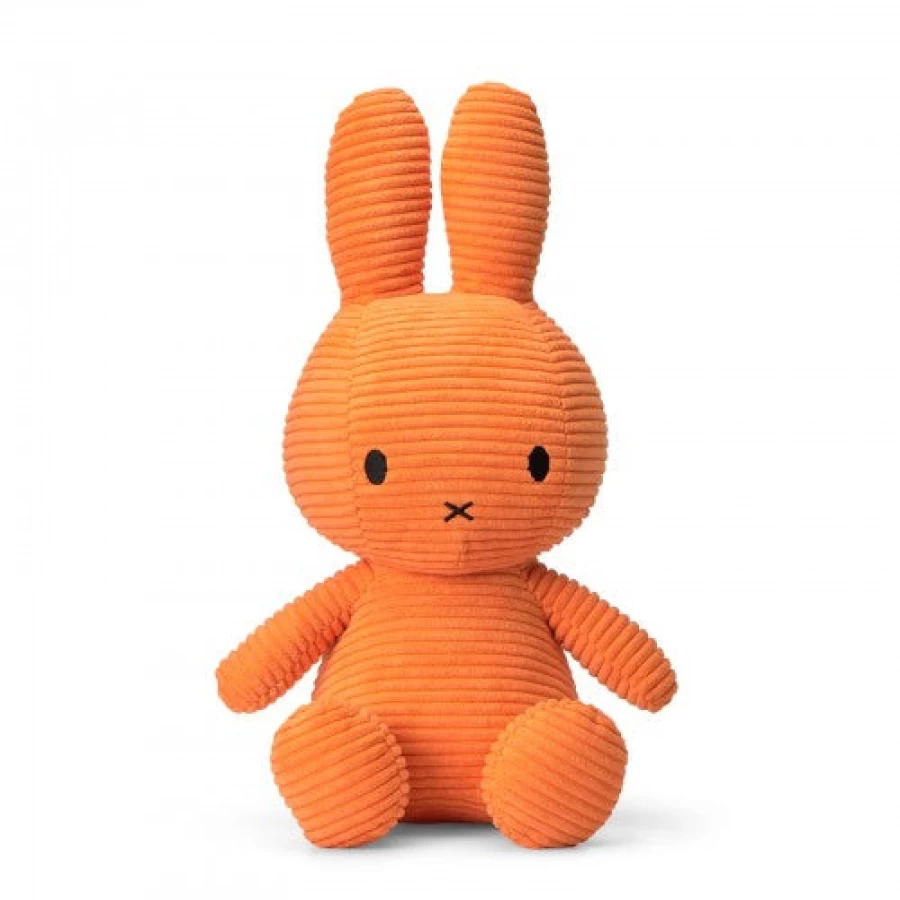 MIFFY Large Corduroy Plush Toy - Soft Stuffed Animal in Multiple Colors