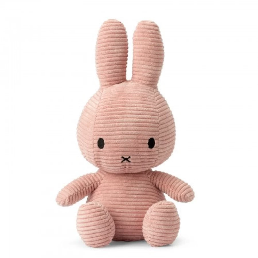MIFFY Large Corduroy Plush Toy - Soft Stuffed Animal in Multiple Colors