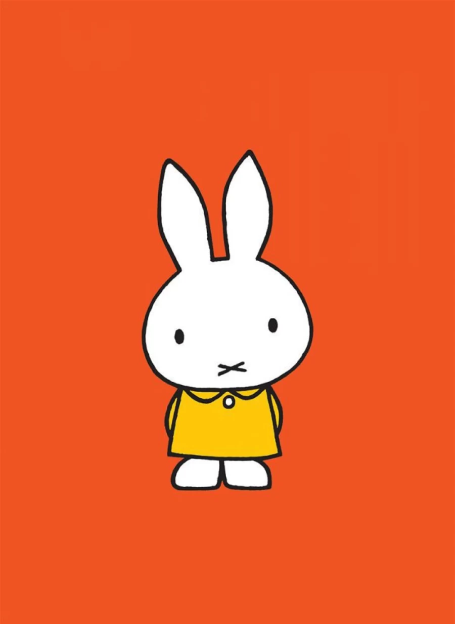 "MIFFY Mini Poster - Yellow Dress Art Print by MIFFY Official"