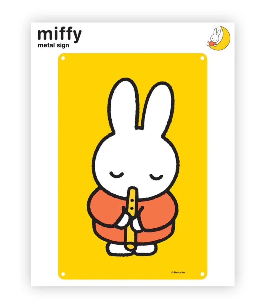 "Vintage MIFFY Metal Sign - Retro Tin Wall Art for Home & Bar Decor"