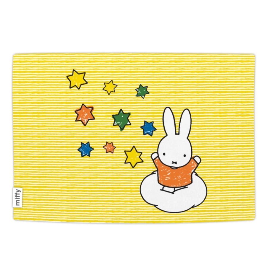 MIFFY Official Stars Pattern Soft Comfortable Baby Blanket for Nursery & Travel