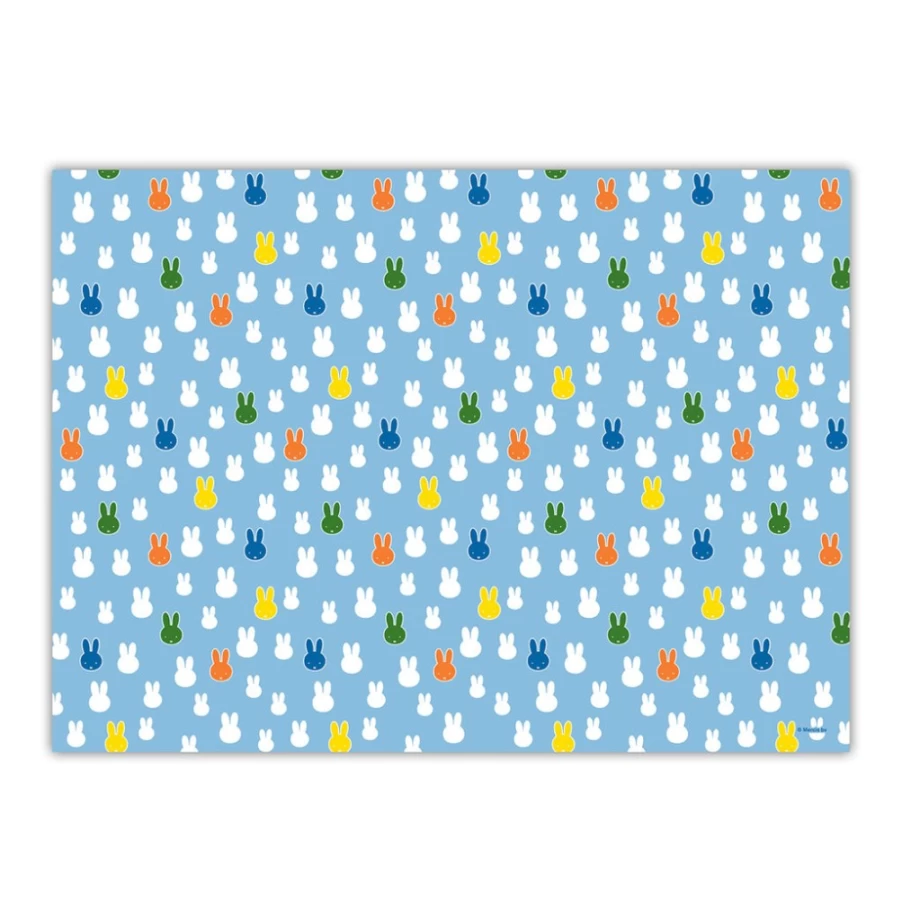 MIFFY Official Blue Face Miffy Gift Wrapping Paper - Premium Quality for Birthdays & Special Occasions