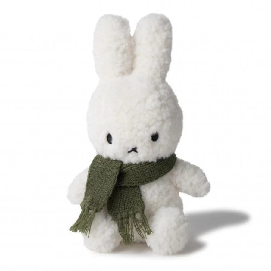 MIFFY Official Cute Bunny Plush Toy - Soft Popcorn Stuffed Animal Collectible for Kids & Fans