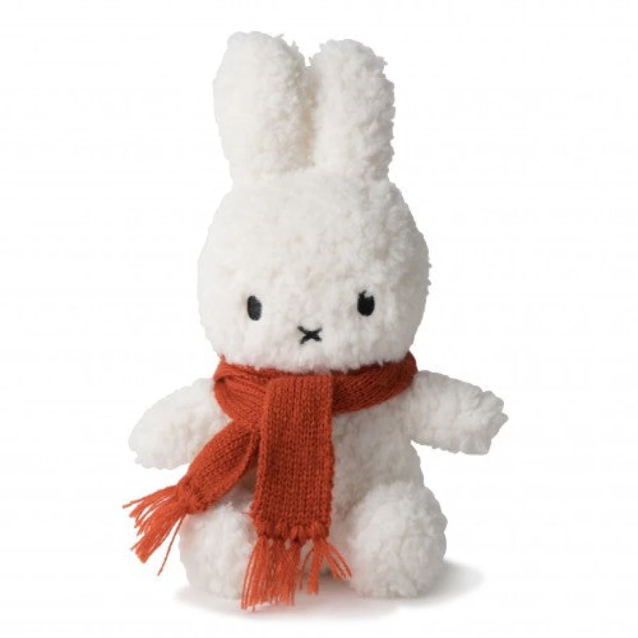 MIFFY Official Cute Bunny Plush Toy - Soft Popcorn Stuffed Animal Collectible for Kids & Fans